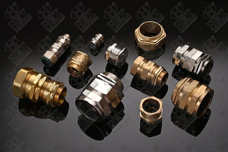 CABLE GLAND BRASS/ NICKEL PLATE