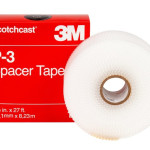 3M™ Scotchcast™ Spacer Tape P-3, 1-1/2 in X 27 ft (38,1 mm x 8,23 m), 50 rolls/case