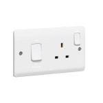 LEGRAND - Cooker Control DP Unit 45A, Syn.White