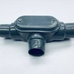 ZAMIL COATED - PVC Coated Condulet T MI 1&1/2", With Cover & Gasket, Form 7 ZCCT-112