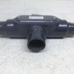 ZAMIL COATED - PVC Coated Condulet T MI 1&1/2", With Cover & Gasket, Form 7 ZCCT-112